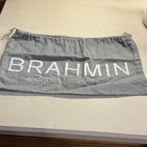 Brahmin Gray Storage Bag